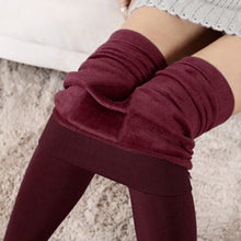 Load image into Gallery viewer, Women Winter Thick Warm Fleece Lined Thermal Stretchy Leggings Pants