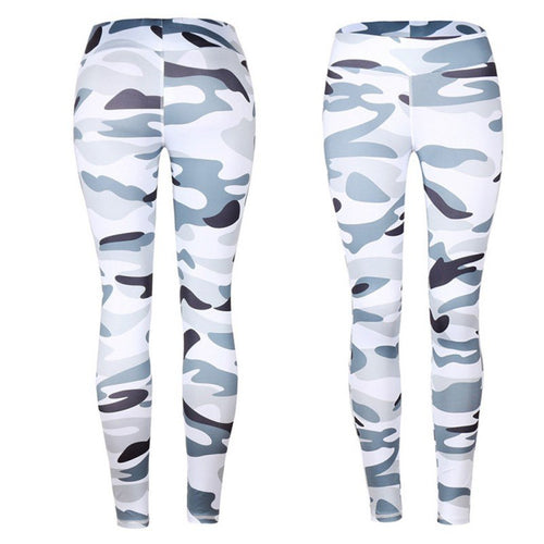 Women Workout Leggings  Sporter Skinny Camouflage Women Yoga Leggings Fitness Sporting Leggings